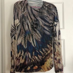 Funky colorful thin sweater